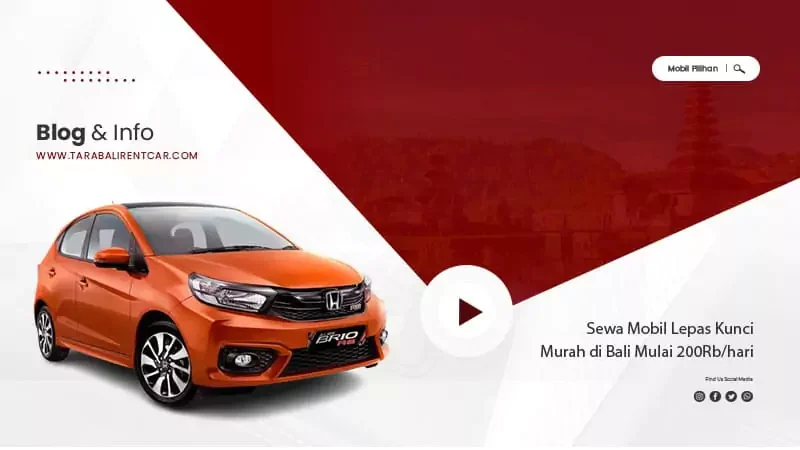 sewa mobil lepas kunci murah di bali