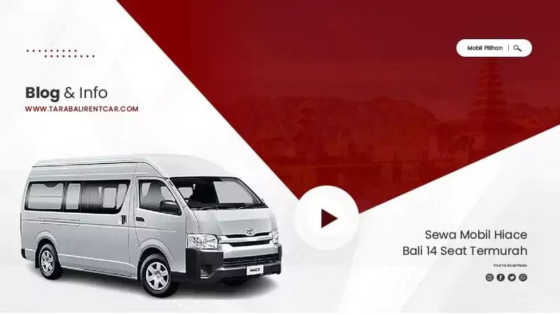 sewa mobil hiace bali