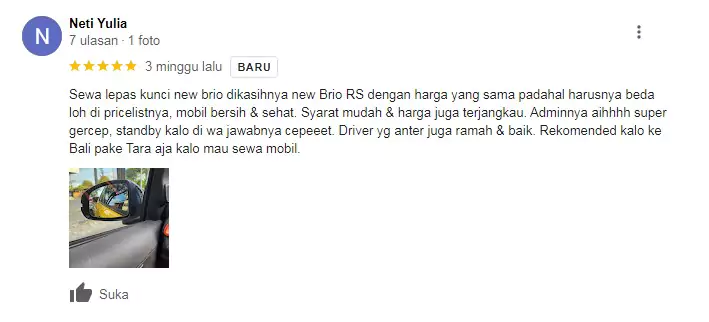 Sewa Mobil dengan Supir Bali