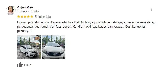Sewa Mobil dengan Supir Bali