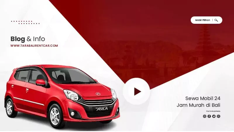 Sewa Mobil 24 Jam Murah di Bali