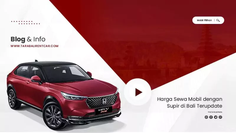 Harga Sewa Mobil dengan Supir di Bali