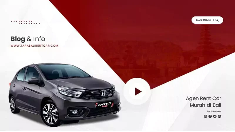 rent car murah di bali