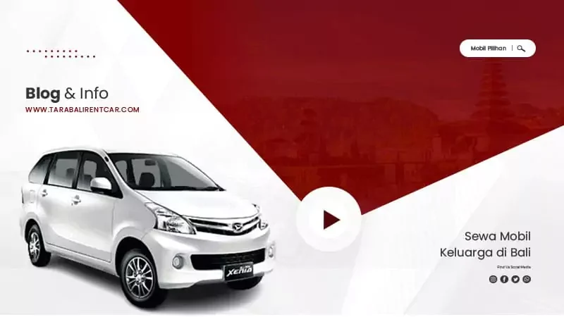 Sewa Mobil Keluarga di Bali