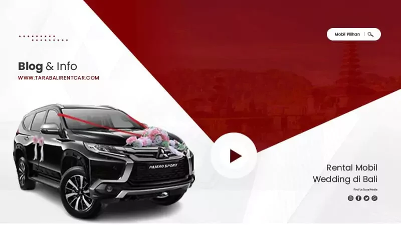rental mobil wedding di bali