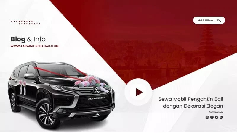 sewa mobil pengantin bali