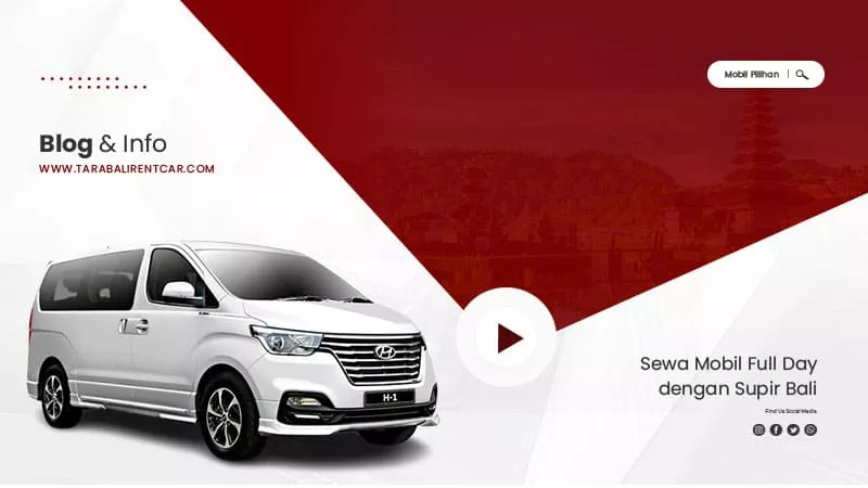 sewa mobil full day dengan supir bali