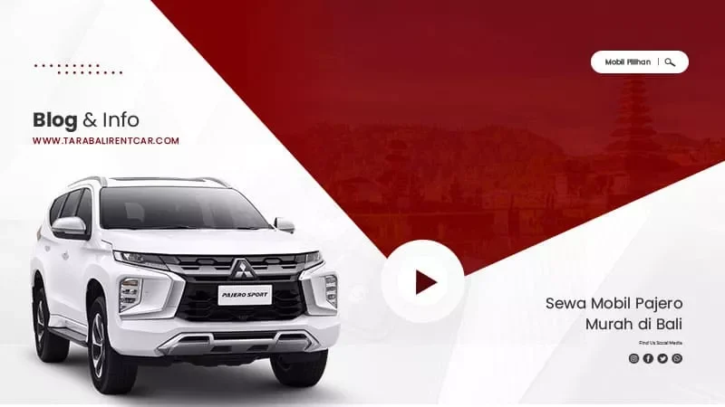sewa mobil pajero murah di Bali